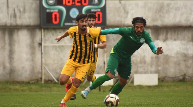 ALİAĞASPOR FK DEPLASMANDAN 1 PUANLA DÖNDÜ