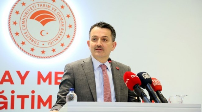 Bakan Pakdemirli: Temel gıda ürünlerinde stok sıkıntısı yok