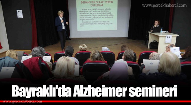 Bayraklı'da Alzheimer semineri