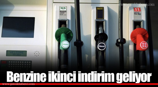 Benzine ikinci indirim geliyor
