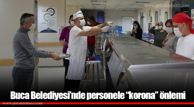 Buca Belediyesi’nde personele “korona” önlemi