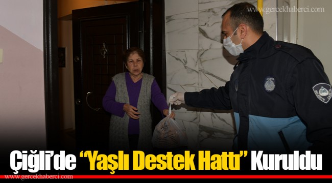 Çiğli’de “Yaşlı Destek Hattı” Kuruldu