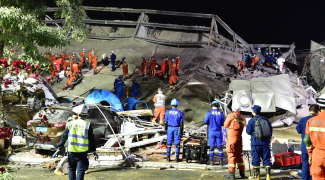 Çin’de çöken karantina otelinin enkazından 49 kişi kurtarıldı