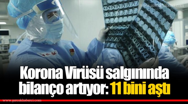 Corona Virüsü salgınında bilanço artıyor: 11 bini aştı