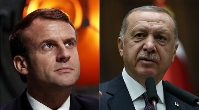 Cumhurbaşkanı Erdoğan, Fransa Cumhurbaşkanı Macron ile bir telefon görüşmesi gerçekleştirdi.