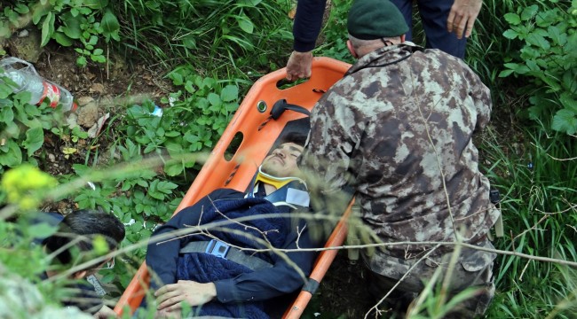Falezlerden düşen gence özel harekat operasyonu
