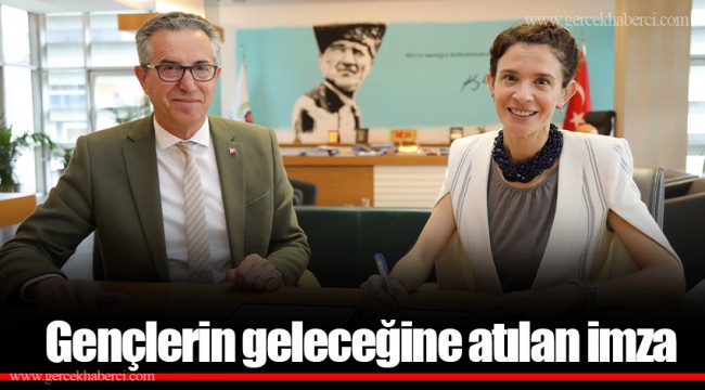 Gençlerin geleceğine atılan imza