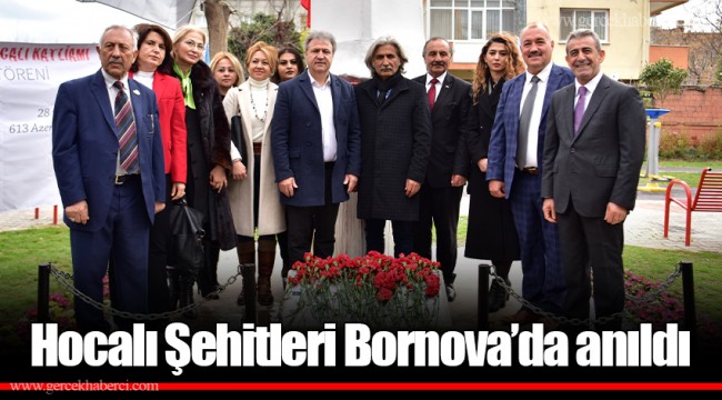 Hocalı Şehitleri Bornova’da anıldı