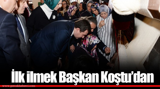 İlk ilmek Başkan Koştu’dan