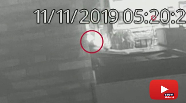 İngiliz ajan Le Mesurier'in düşme anı kamerada