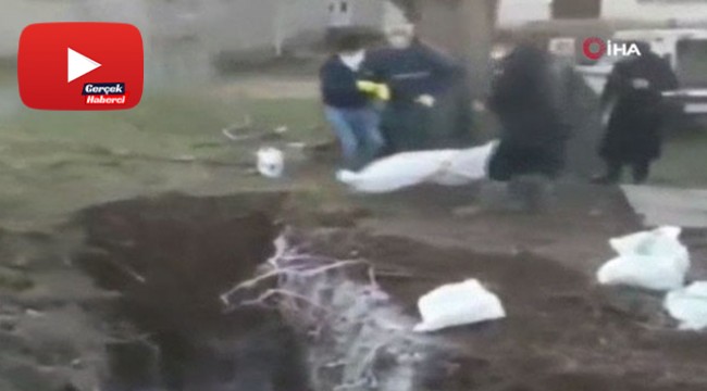İran'da korona virüsü nedeniyle ölenler böyle gömülüyor