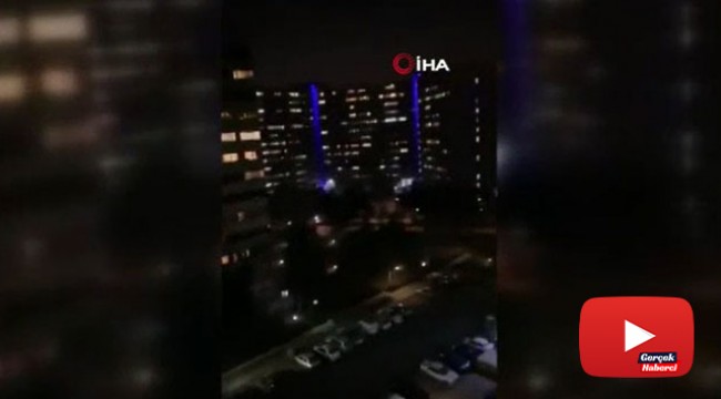 İran halkından pencereden dayanışma şarkısı