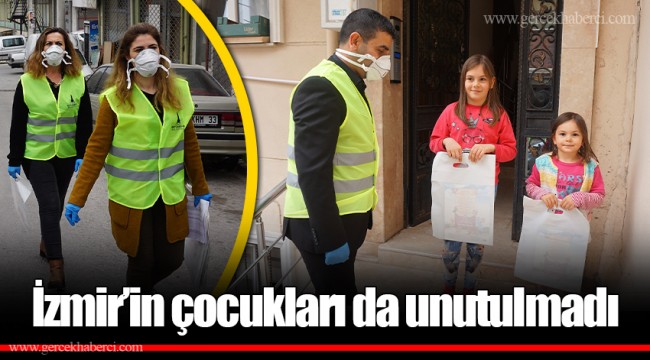 İzmir’in çocukları da unutulmadı