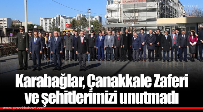 Karabağlar, Çanakkale Zaferi ve şehitlerimizi unutmadı