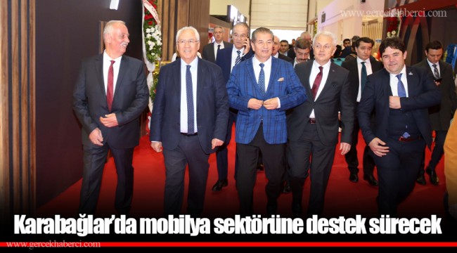 Karabağlar’da mobilya sektörüne destek sürecek