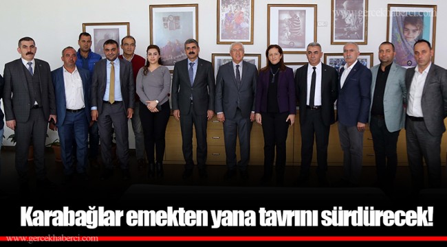 Karabağlar emekten yana tavrını sürdürecek!