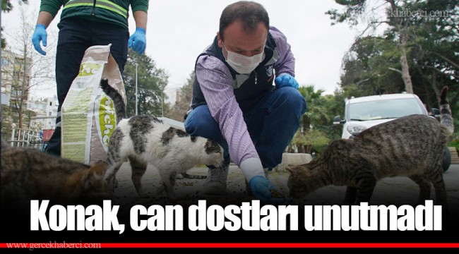 Konak, can dostları unutmadı