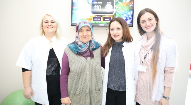 Kütahya’da gördüğü tedaviyle tekerlekli sandalyeden kurtuldu