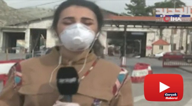 Lübnanlı muhabir canlı yayında bayıldı