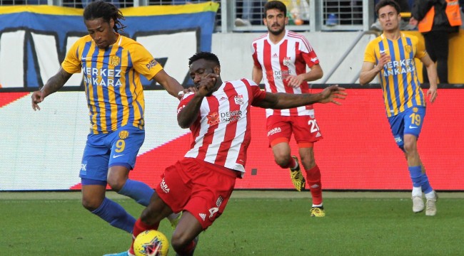 MKE Ankaragücü: 0 - Sivasspor: 3