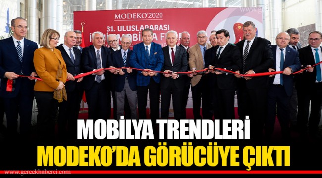 MOBİLYA TRENDLERİ MODEKO’DA GÖRÜCÜYE ÇIKTI