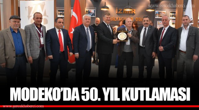 MODEKO’DA 50. YIL KUTLAMASI