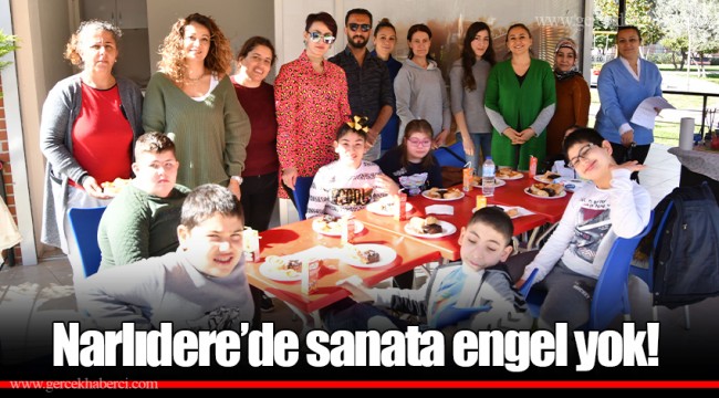Narlıdere’de sanata engel yok!