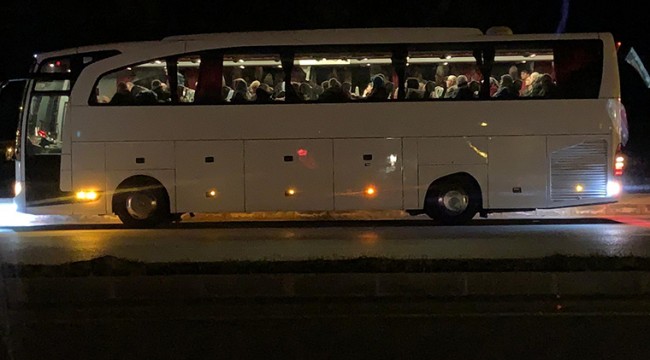 Otobüs şoförü, koronavirüs şüphesiyle hastaneye kaldırıldı