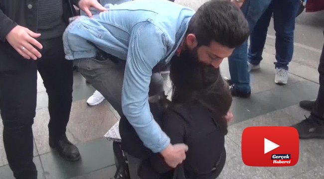 Tacize uğradığını iddia eden genç kız sinir krizi geçirdi