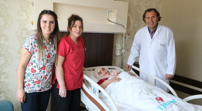 Tedavi olmak için bin 500 kilometre yol geldi