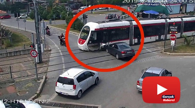 Tramvay kazaları kamerada