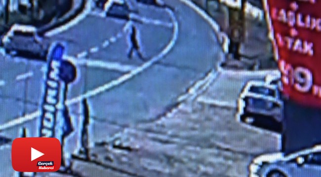 Üniversite öğrencisi genç kızın hayatını kaybettiği kaza güvenlik kamerasına yansıdı