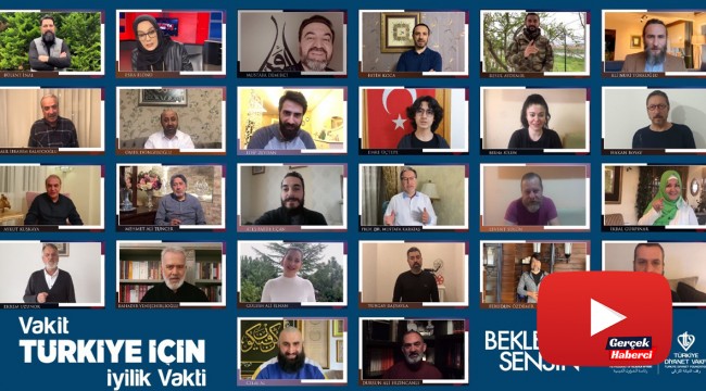 Ünlü isimlerden “Vakit Türkiye İçin İyilik Vakti” kampanyasına destek