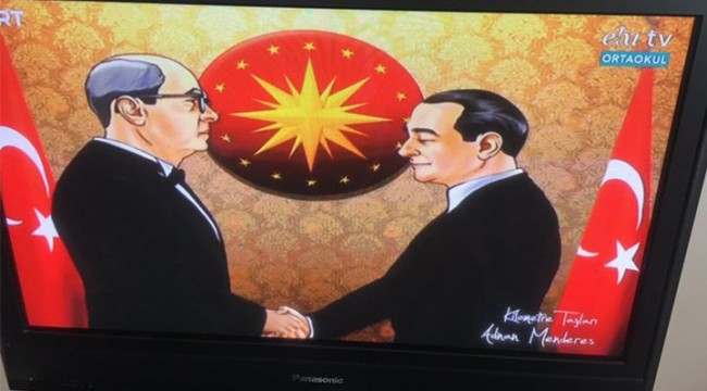 Uzaktan eğitimde propaganda: İdam sahnesi detaylı şekilde anlatıldı!