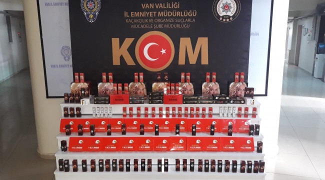 Van’da 7 bin 490 adet kaçak ilaç ele geçirildi