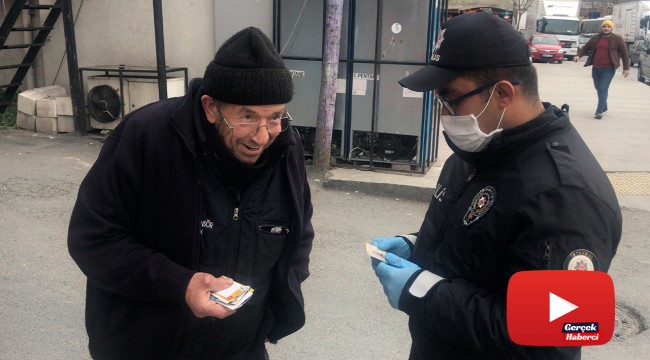 Yasağa uymayan yaşlılar ilginç görüntüler oluşturdu