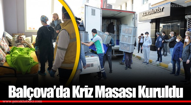 Balçova’da Kriz Masası Kuruldu