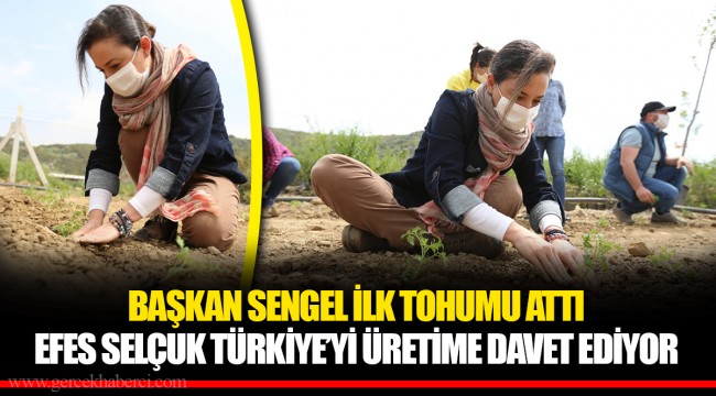 BAŞKAN SENGEL İLK TOHUMU ATTI
