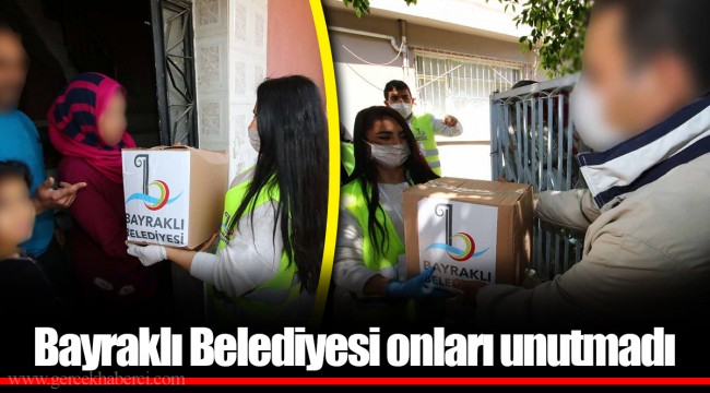 Bayraklı Belediyesi onları unutmadı