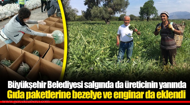 Büyükşehir Belediyesi salgında da üreticinin yanında