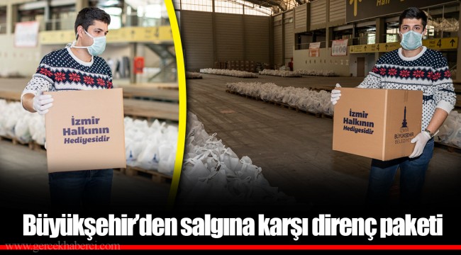 Büyükşehir’den salgına karşı direnç paketi