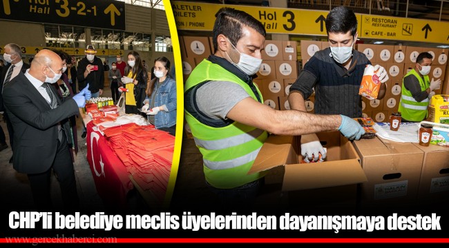 CHP’li belediye meclis üyelerinden dayanışmaya destek