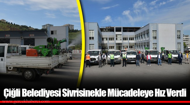 Çiğli Belediyesi Sivrisinekle Mücadeleye Hız Verdi