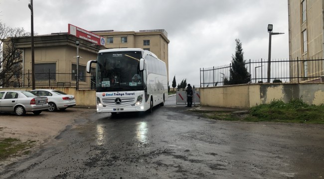 Çorlu'da korona virüs karantinası biten 176 öğrenci tahliye ediliyor