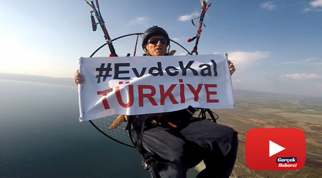 En çılgın evde kal mesajı