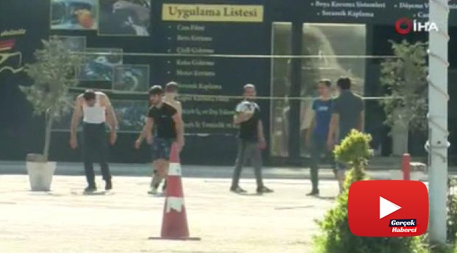 Florya’da yasağa rağmen voleybol oynayanlara ceza yağdı