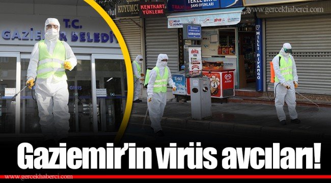 Gaziemir’in virüs avcıları!