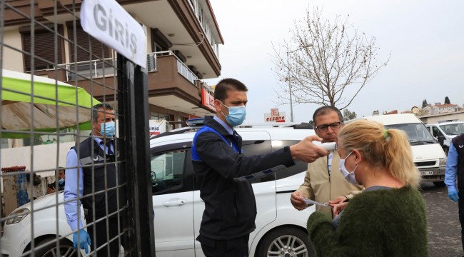 Güzelbahçe'de Semt Pazarlarına Sıkı Denetim