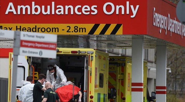 İngiltere'de Kovid-19 kaynaklı can kaybı 10 bin 612'ye yükseldi