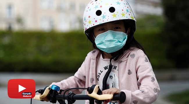 İspanya’da çocuklar 6 hafta sonra sokaklara koştu